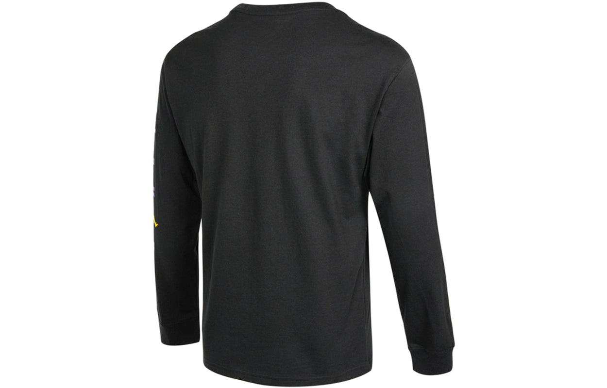 Men's Nike Lal Nk Cts Jdn Stmt Ls Te Shoes Printing Sports Round Neck Long Sleeves Black T-Shirt DA6533-010