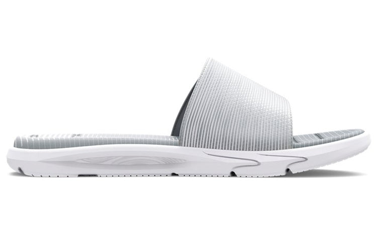 Under Armour Mercenary Slide 'White Halo Grey' 3025851-100
