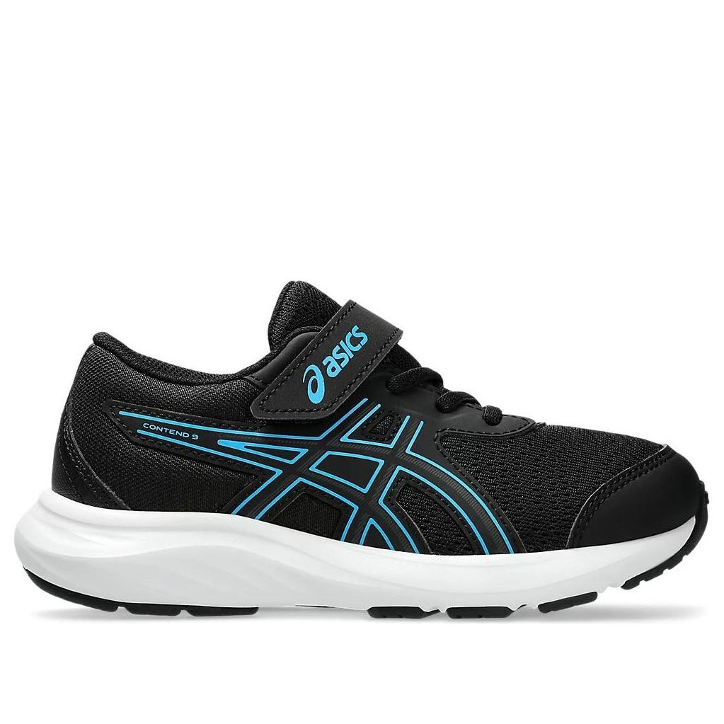 (PS) ASICS Contend 9 'Black Digital Aqua' 1014A338-001