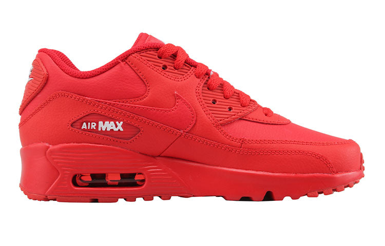 (GS) Nike Air Max 90 Leather 'University Red' 833412-606