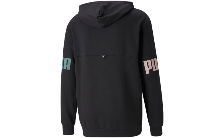 PUMA Power Logo Printing Sports Black 670937-51