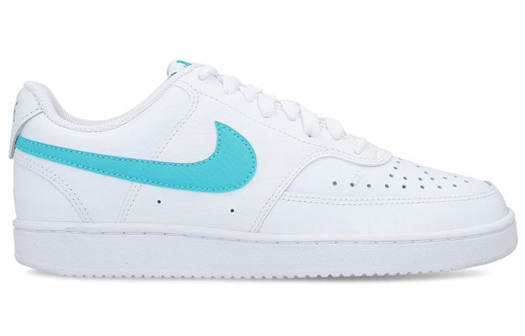 (WMNS) Nike Court Vision Low Shoes For White/Navy CD5434-102