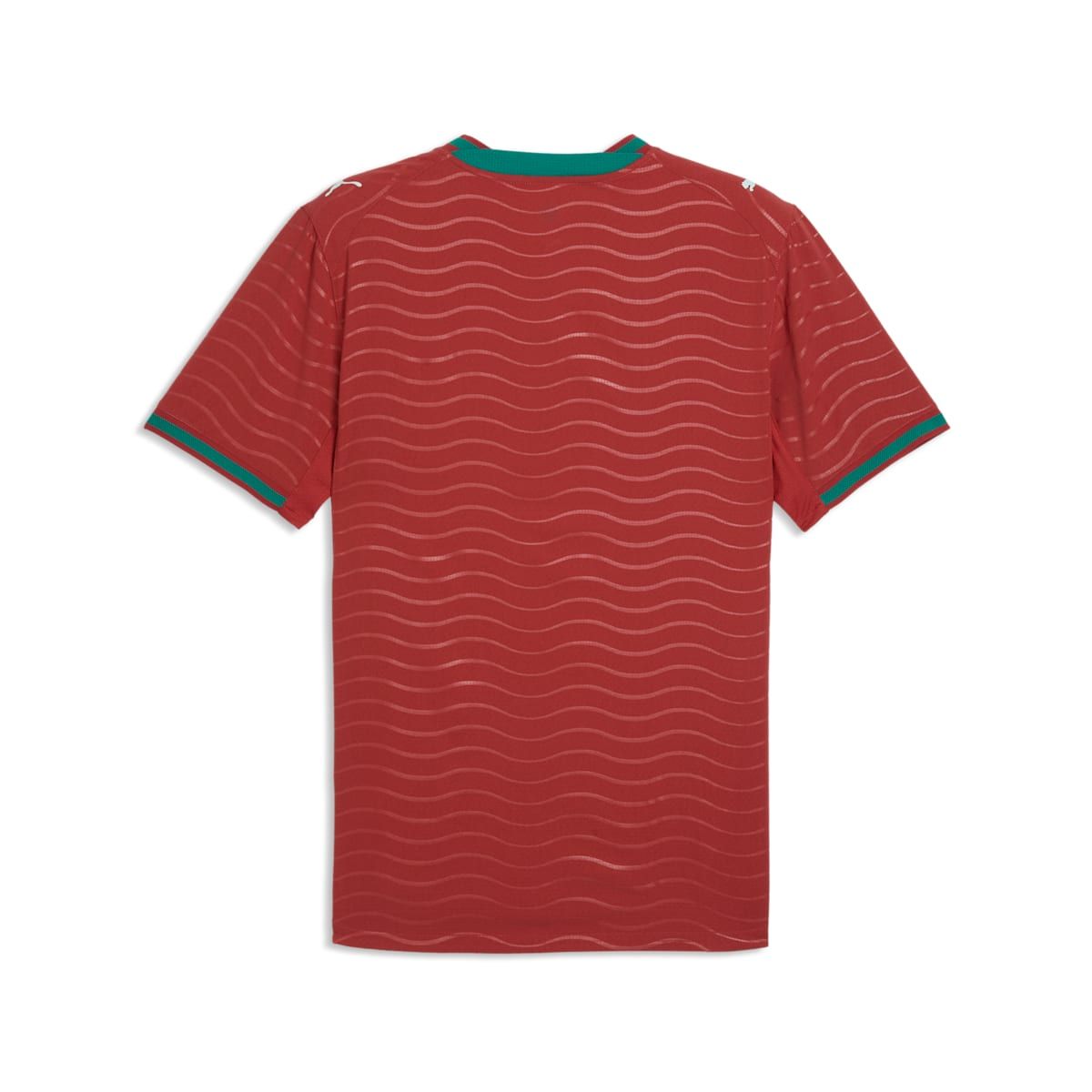 PUMA Portugal 2026 Authentic Home Jersey 'Club Red Green Lagoon' 783276-01