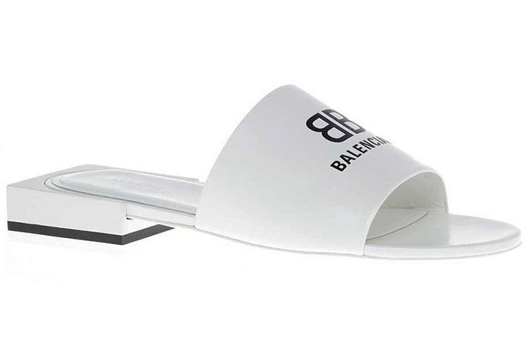 (WMNS) Balenciaga Box Sandals 'White' 670441WAWNA9010