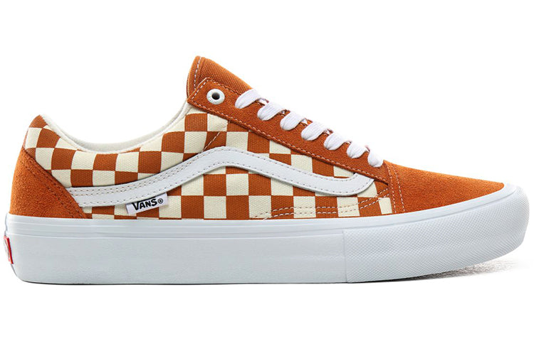 Vans Old Skool Pro 'Golden Oak Checkerboard' VN000ZD4UZW