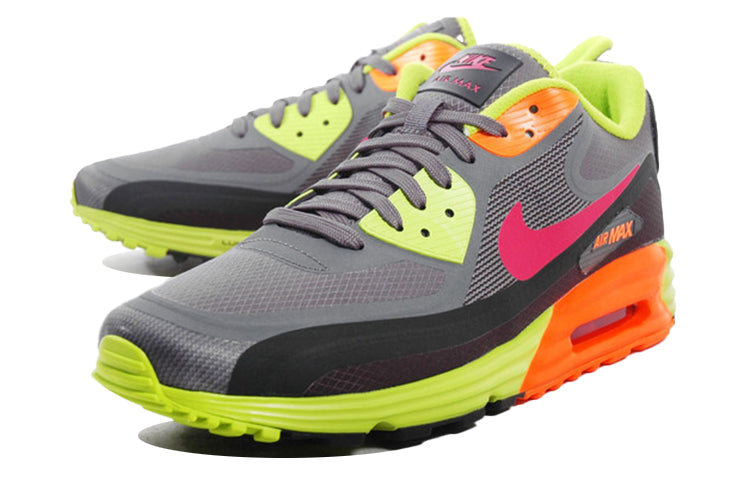 Nike Air Max Lunar90 Low-Top Grey/Green 654471-001