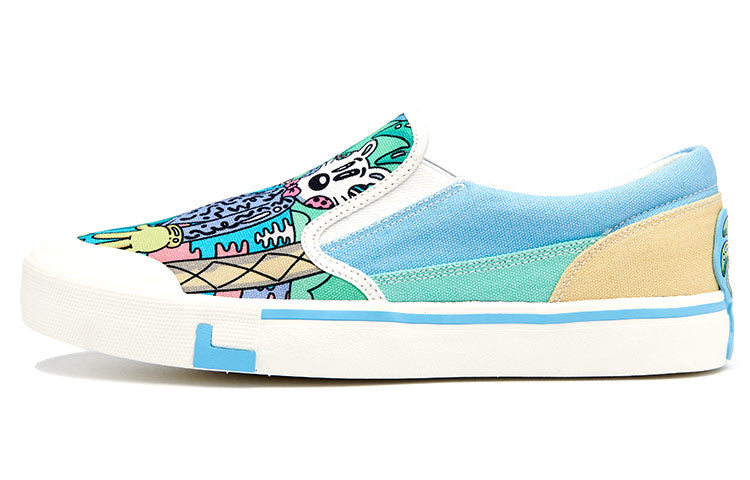 Li-Ning Boogle x Steven Harrington Shoes 'Blue' AECR057-2