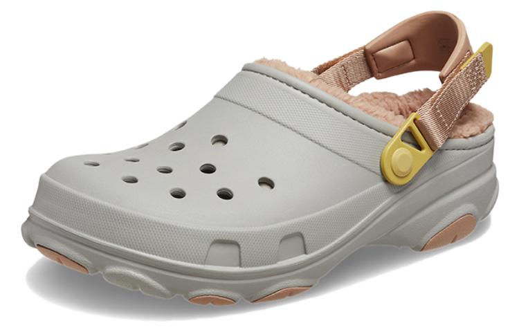 Crocs All Terrain Lined Clog 'Grey Brown' 207936-1LM