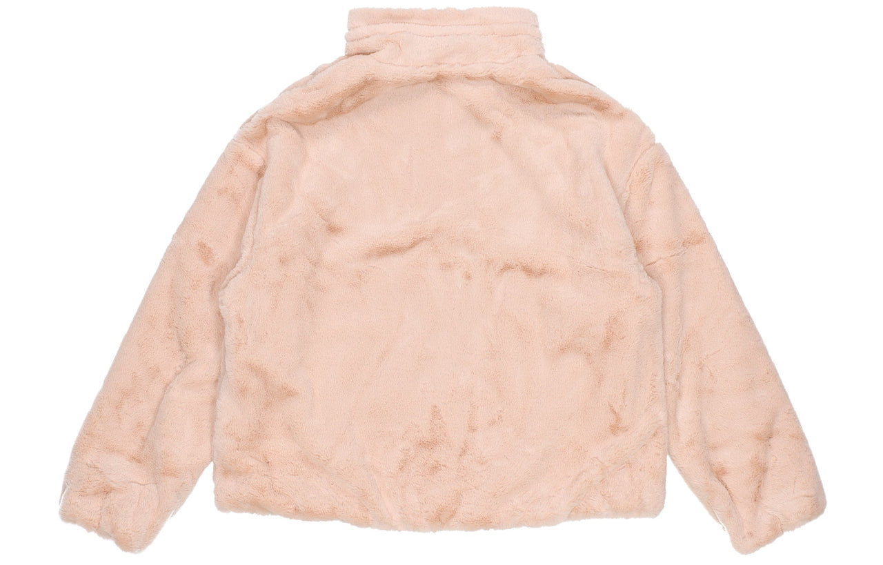 (WMNS) adidas Sty Fur Jacket Pink/Red H07394