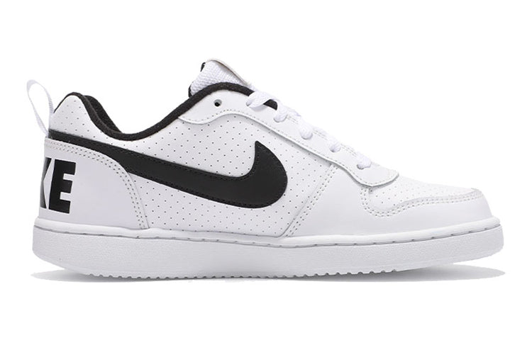 (GS) Nike Court Borough Low 'Summit White Black' 839985-101