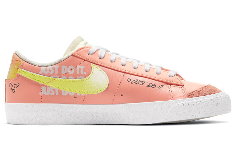 (WMNS) Nike Blazer Low '77 Doodle Yuanyang Swoosh For Pink DJ4281-641