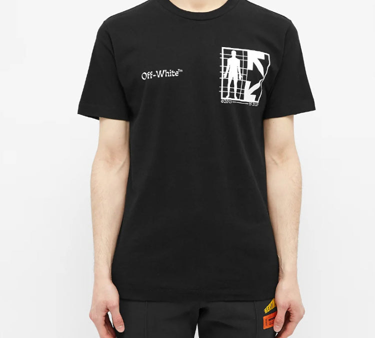 Off-White SS20 Half Arrow Man Short Sleeve OMAA027S201850101001