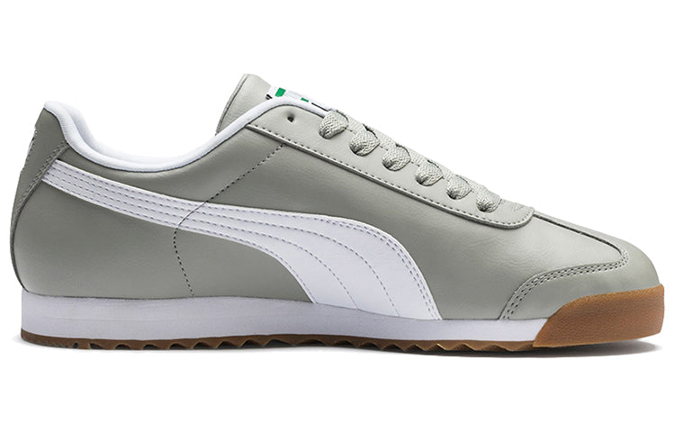 PUMA Roma Basic Low Running Shoes Grey/White 353572-98