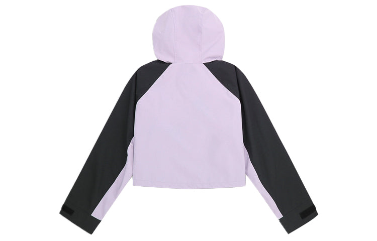 Levis Colorblock hooded Short Jacket Purple 23452-0000