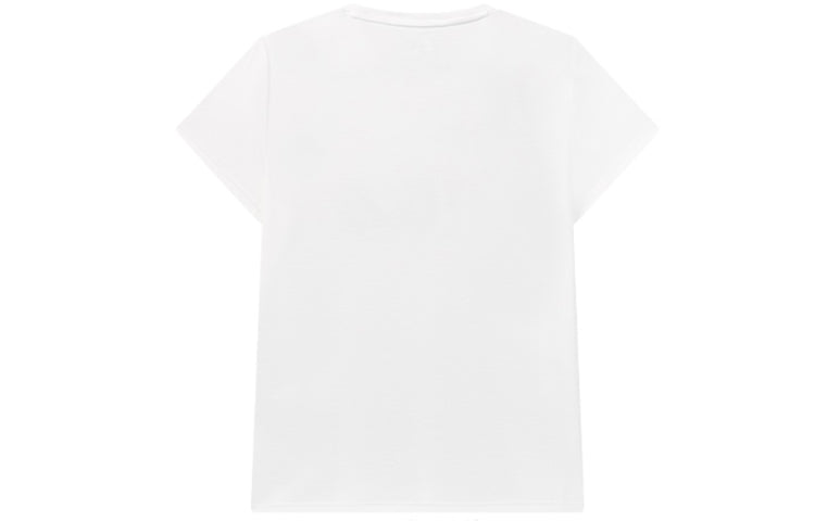 (WMNS) FILA Athleisure Casual Sports Printing Short Sleeve White F11W928129F-WT