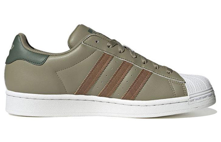 adidas originals Superstar 'Green Brown' GY0012