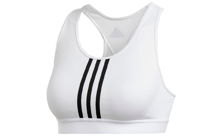 (WMNS) adidas Don't Rest 3-Stripes Bra 'White' FR8601