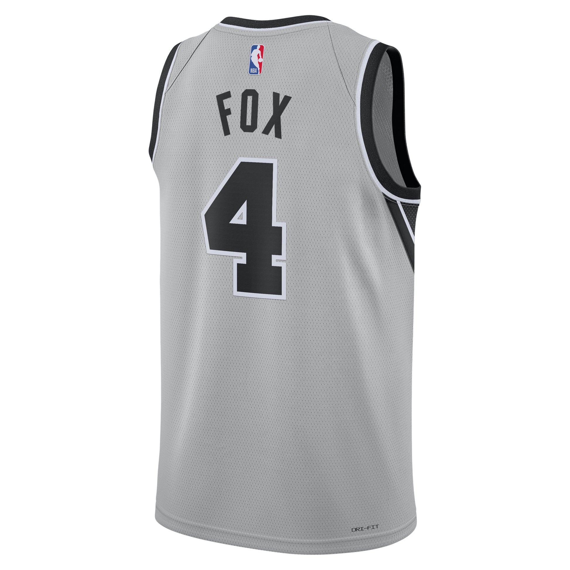 Nike Dri-FIT NBA De'Aaron Fox San Antonio Spurs 2025/26 Statement Edition Swingman Jersey 'Flat Silver' HM4882-009
