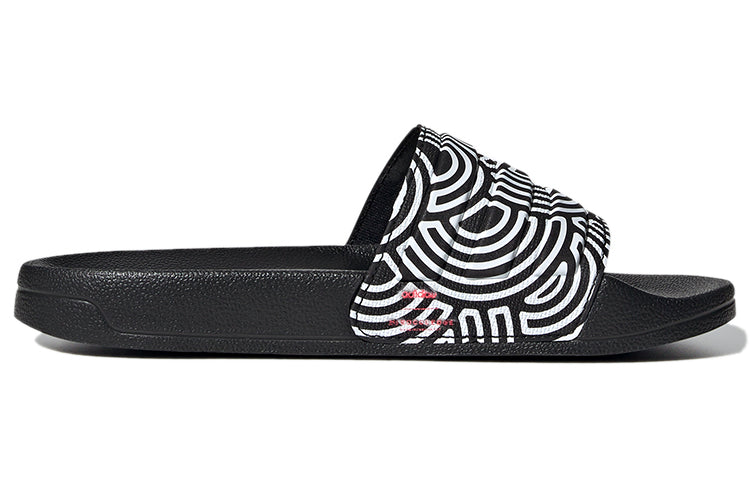 (WMNS) adidas Adilette Shower Slipper Black/White FX1200