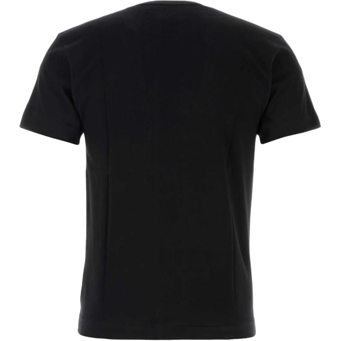 COMME des GARCONS PLAY SS25 Small Heart T-Shirt 'Black' AX-T304-051-1