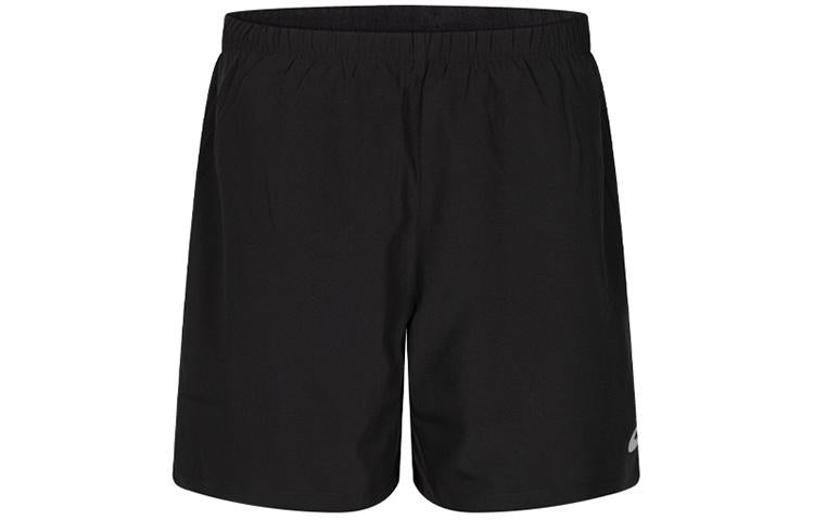 ASICS Logo with Back Zip Pocket Shorts 'Black' 2011D048-001