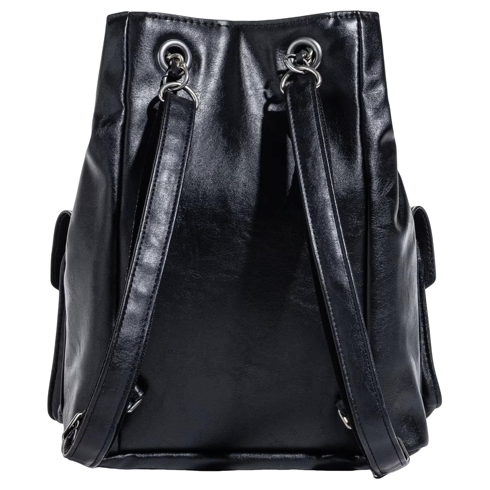 (WMNS) adidas Originals Polyurethane Backpack 8L 'Black' KW4750