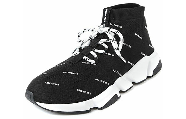 Balenciaga Speed Lace-Up 'All Over Print - Black' 530358W1HP11006