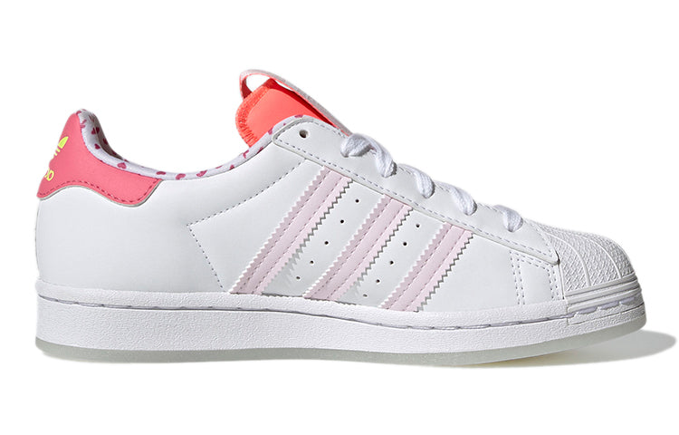 (GS) adidas Superstar Shell Toe J 'Valentine's Day White Pink' GY3336