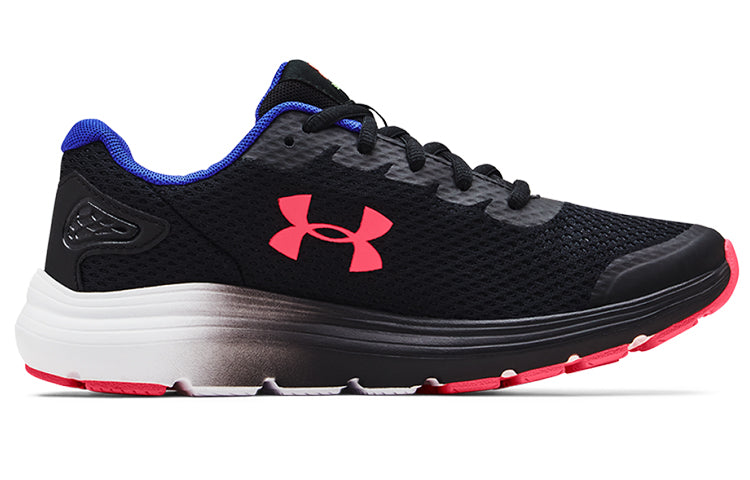 (WMNS) Under Armour Surge 2 'Black bright pink' 3022605-005