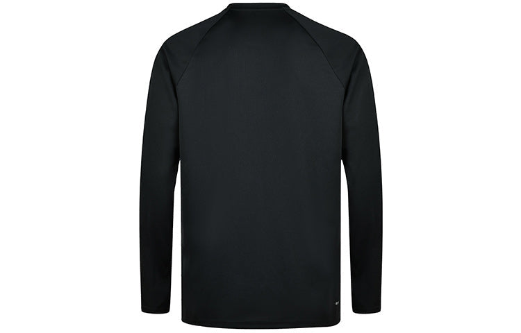 Li-Ning Badminton Series Quick Dry Sports Round Neck Top 'Black' ATLR071-5