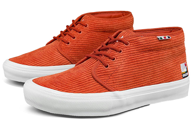 Vans Unisex Skate Chukka Sneakers Orange VN0A7SLZ636
