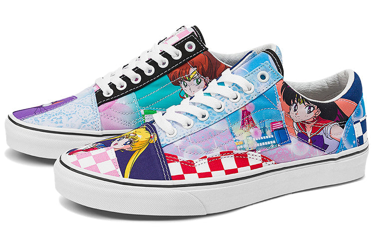 Vans Sailor Moon x Old Skool 'Pretty Guardian - Patchwork' VN0005U7448