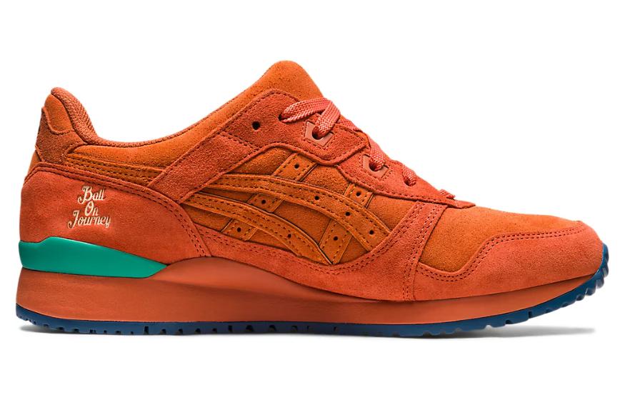 ASICS x Ballaholic Gel-Lyte III OG Sportswear Shoes 'Harvest Pumpkin Orange' 1201A941-800