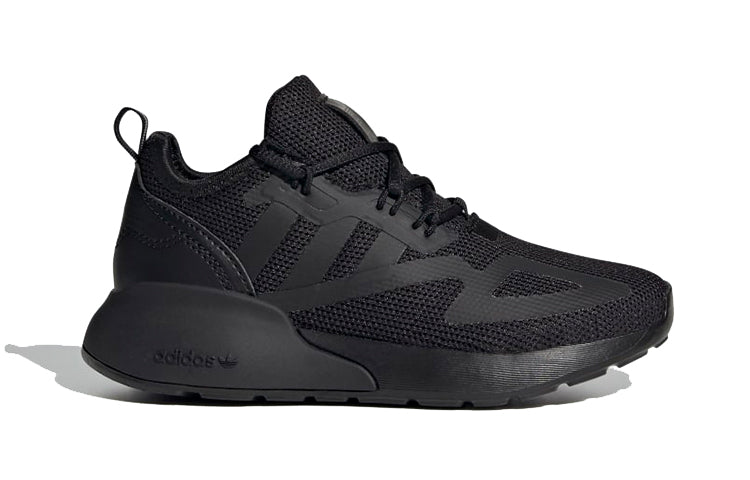 (GS) adidas ZX 2K J 'Triple Black' GY2683