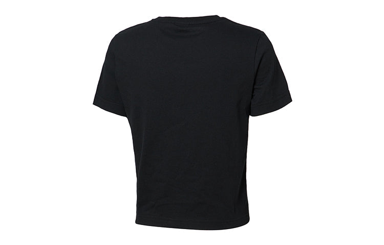 (WMNS) PUMA x Sue Tsai Crossover Round Neck Short Sleeve Black 595252-01