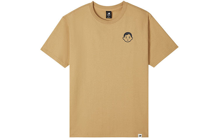 New Balance x Noritake Unisex Printing Round-neck Yellow AMT12346-MSU