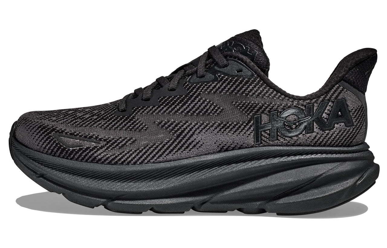 (WMNS) HOKA ONE ONE Clifton 9 'Triple Black' 1127896-BBLC