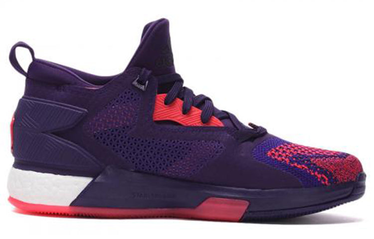 adidas D Lillard 2 Boost Low-Top Purple Q16510