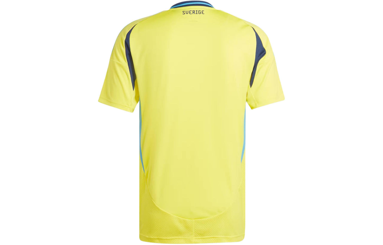 adidas Sweden 24 Home Soccer Jersey Asia Sizing 'Yellow' IN1103