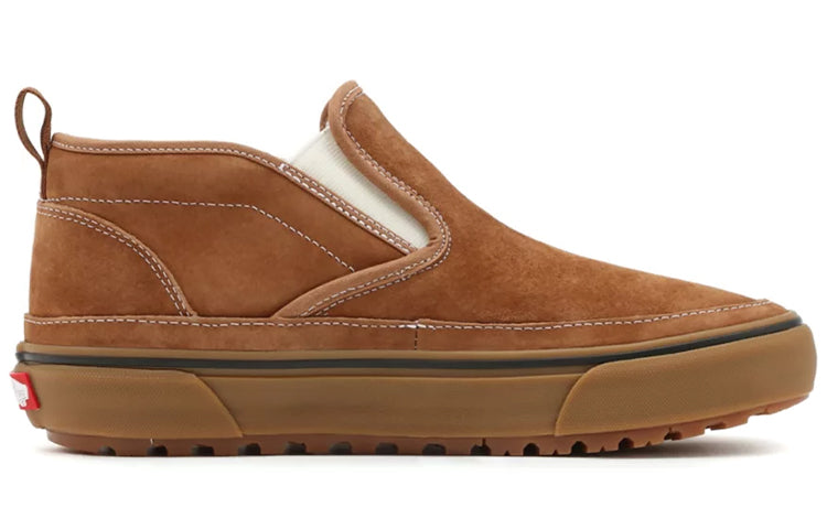 Vans Unisex Mid Slip Mte-1 Sneakers Brown VN0A5KQS427