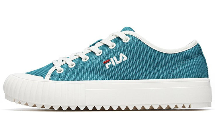 (WMNS) FILA Fmc Series Trail Low Canvas Shoes Blue/White F52W014404FTG