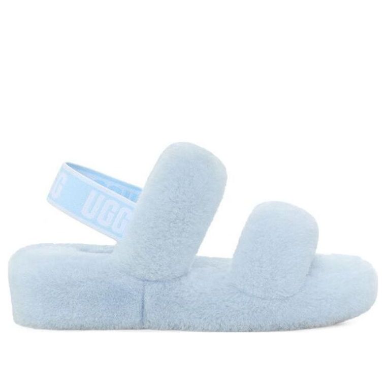 (WMNS) UGG Oh Yeah Slide 'Light Blue' 1107953-CRK
