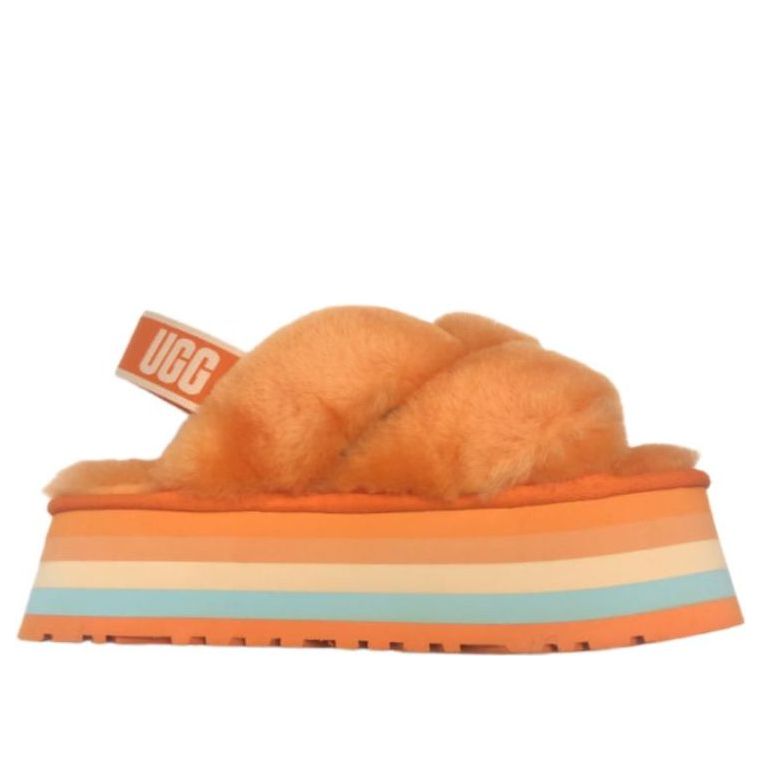 (WMNS) UGG Disco Knot Slide 'Orange' 1126383-MAND