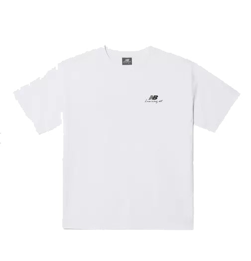 New Balance x IU The Winning T-Shirt 'W' hite NBNEE3A013