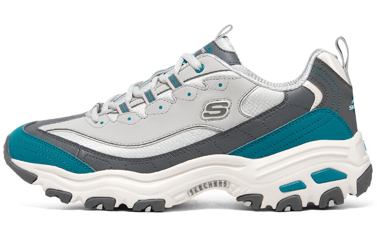 Skechers D'lites 1.0 Sneakers 'Beige Grey Blue' 894256-GRY