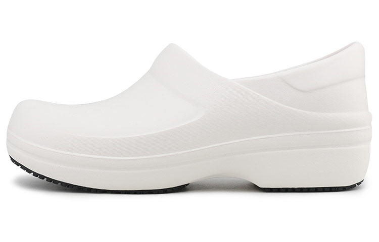 (WMNS) Crocs Cozy Thick Sole White Sandals 204045-100