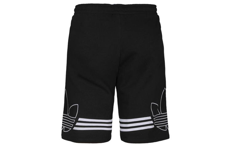 adidas originals Side Large Printing Shorts Black ED4696