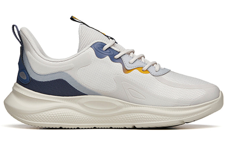 ANTA The Cloud 2 Leather Patch 'Grey Blue Navy' 112145541R-3
