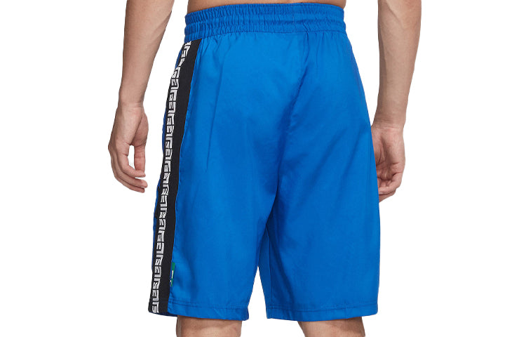 Nike Giannis Alphabet Basketball Sports Training Shorts 'Blue' CD9559-480