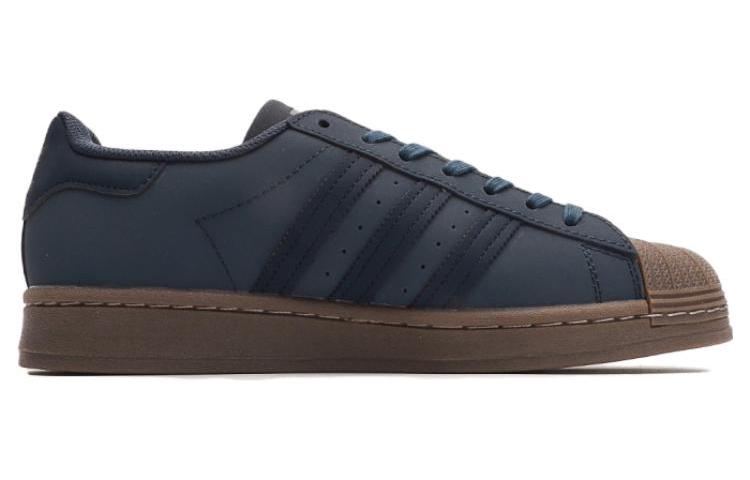 adidas Superstar Shoes Canvas 'Navy Gum' GW6226